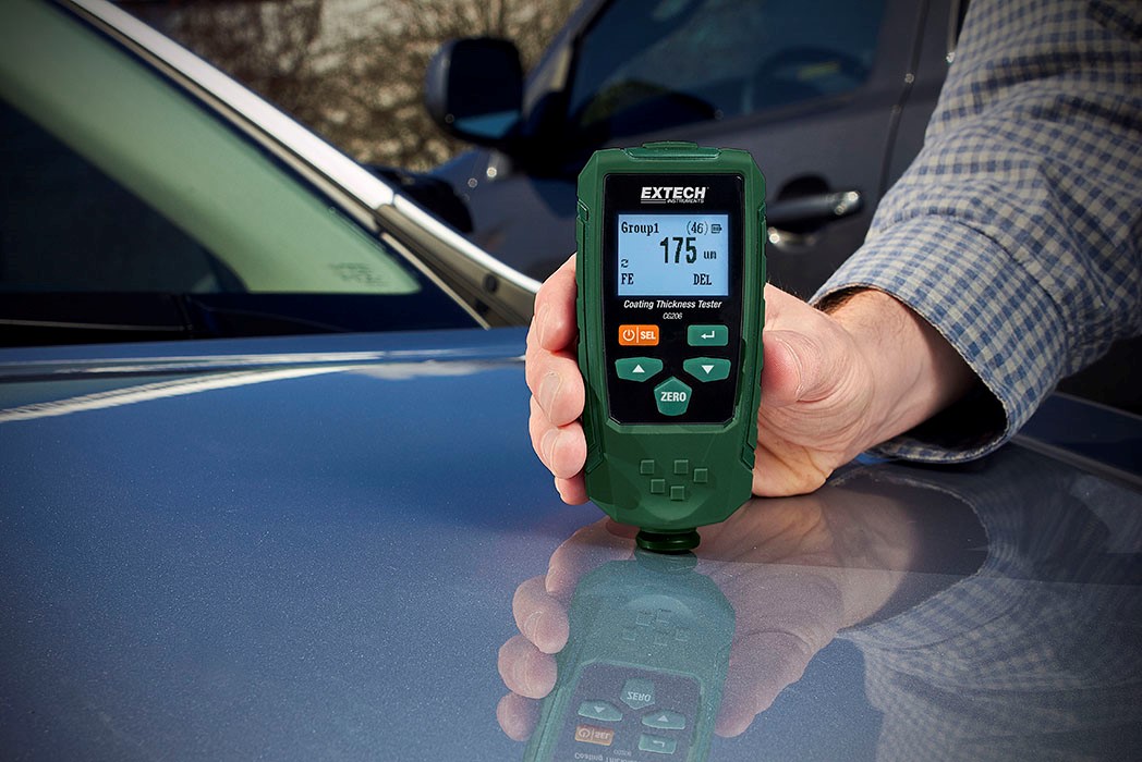 تست رنگ خودرو